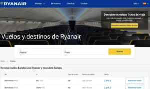 Lee más sobre el artículo Opciones de pago en Ryanair: Descubre cómo reservar un vuelo en línea