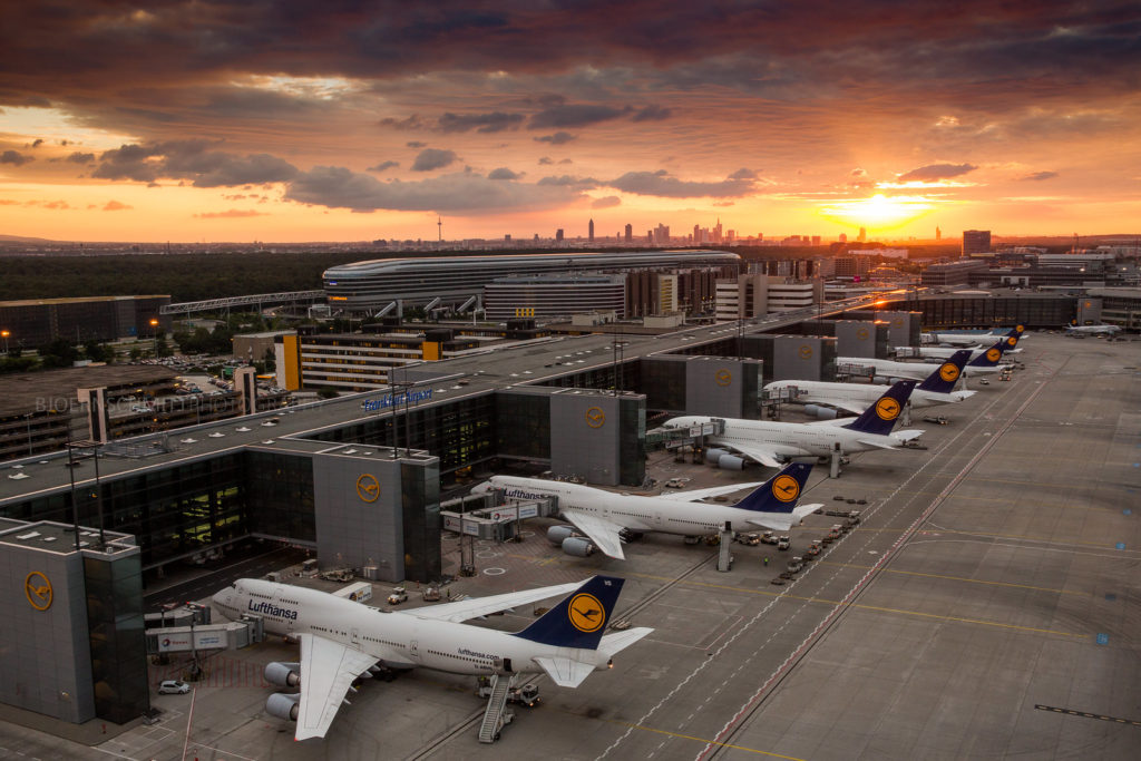Aeropuerto y transporte en Alemania