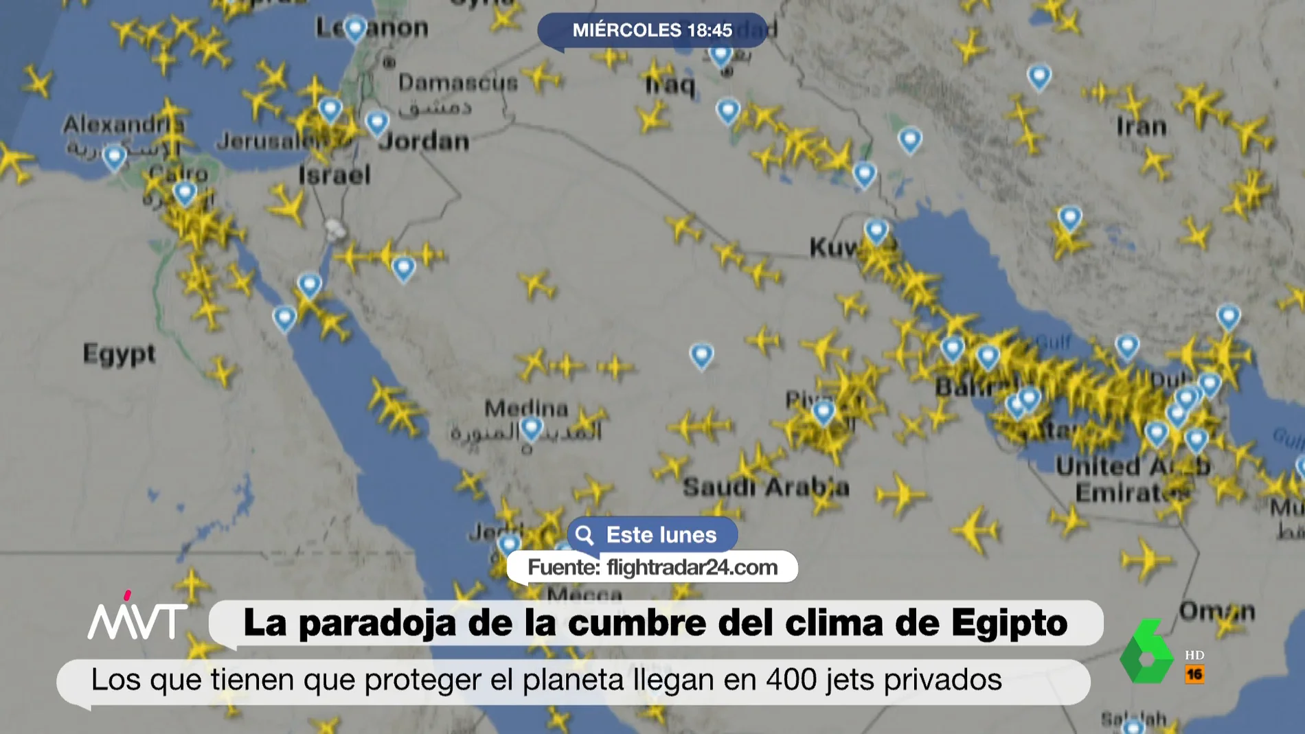 Mapa de Egipto y avión
