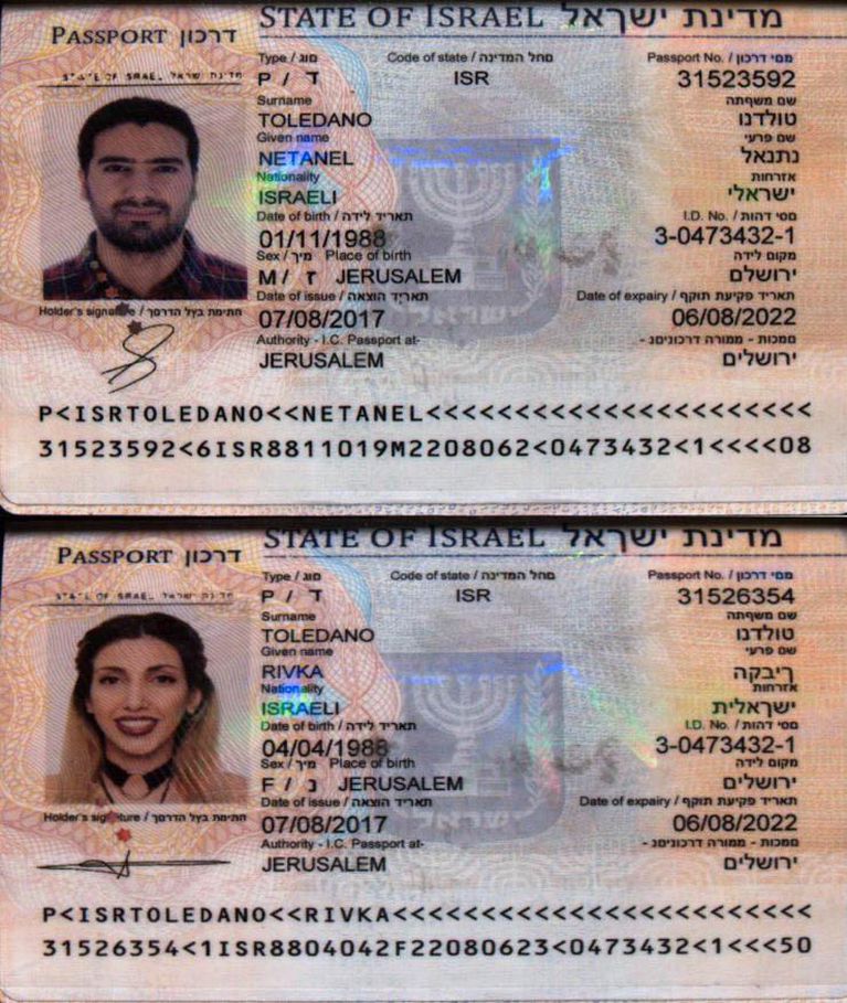 Pasaporte o documento de identidad
