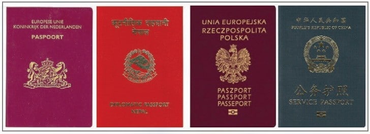 Pasaporte válido y declaración jurada