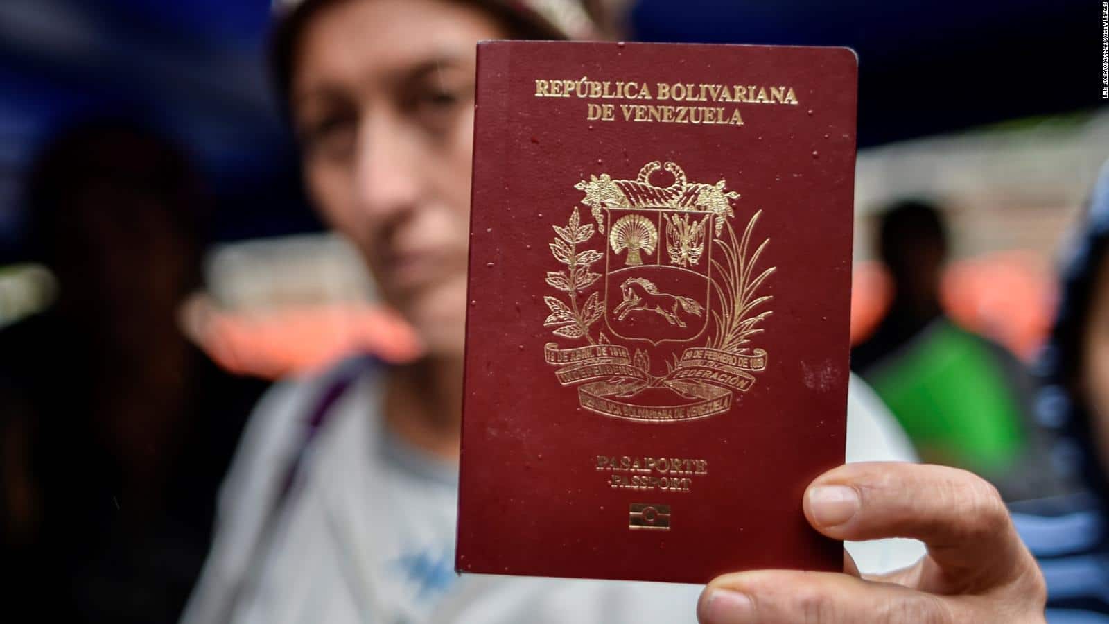 Pasaporte y solicitud de visa