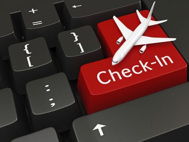 Pestaña de Check-in online